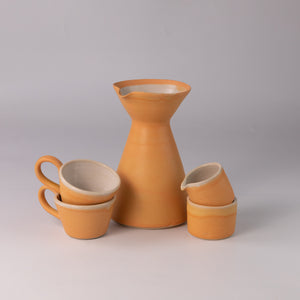 Orange Coffee dripper set