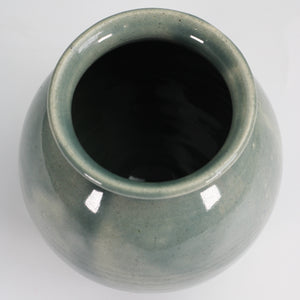Glossy Grey Vase