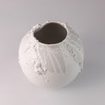 Load image into Gallery viewer, White Textured Moon Jar
