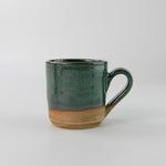 Load image into Gallery viewer, Partially Glazed Green Mug
