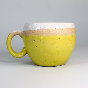 Bright and huggable mug
