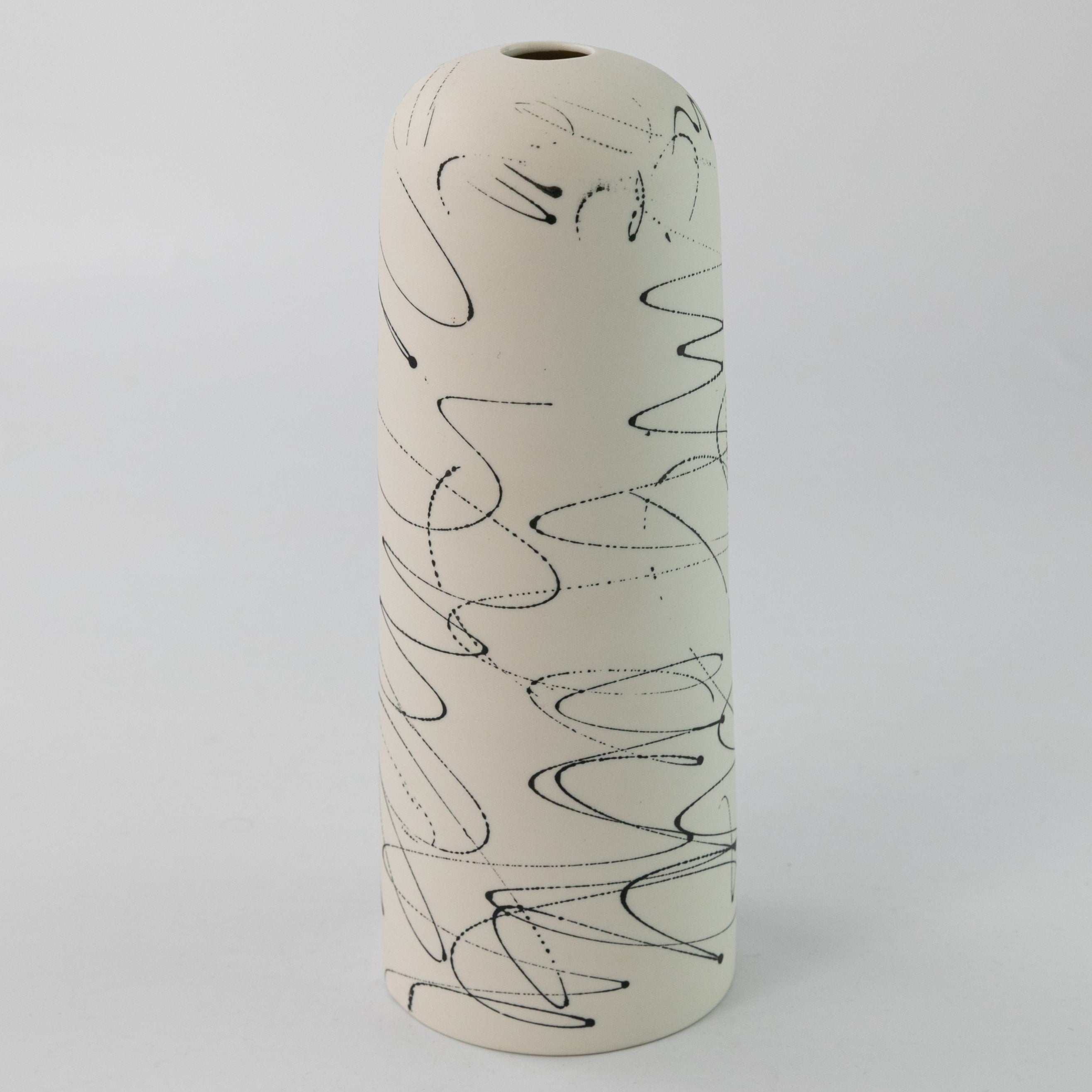 Tall Domed Scribble Vase