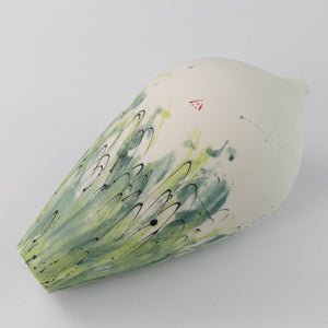 Porcelain Scribble Vase