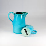 Load image into Gallery viewer, Turquoise Aquitaine Jug
