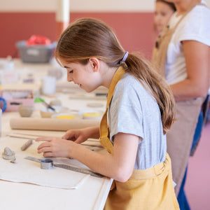 Clay Taster for Kids - pottery handbuilding & wheel throwing class