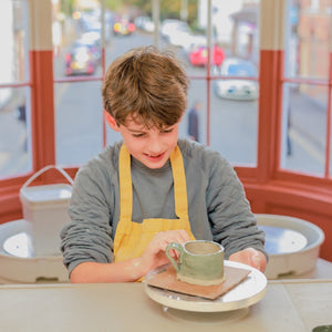Kids Holiday Pottery Course (2 days) - handbuilding and wheel throwing