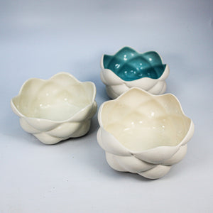 Porcelain ice-cream bowl